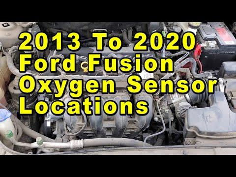2013 - 2023 Ford Fusion Upstream Pre-Catalytic Converter O2 Oxygen Sensor Location + Post-Cat Sensor