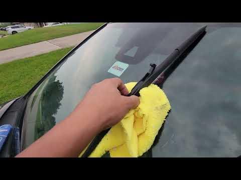 How to Replace Front Windshield Wiper Blades on a 2019 Toyota Camry