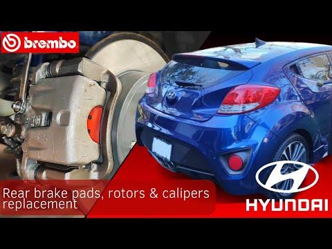 How to Replace Rear Brake Pads & Rotors on a 2016 Hyundai Veloster (DIY Guide)