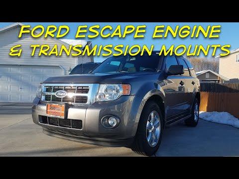 The 89G - Ford Escape How To Replace All Four Engine &amp; Transmission Mounts 2005 - 2012