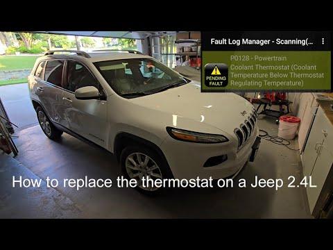 How to Replace the Thermostat Housing on a 2016 Jeep Cherokee (Coolant Outlet)