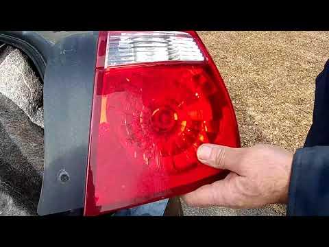 How To Replace A Tail Light Bulb On 2004 - 2007 Malibu