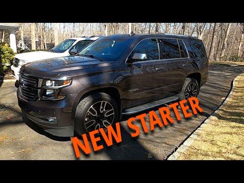 How to Replace the Starter Motor on a 2015-2020 Chevrolet Tahoe 5.3L V8 (Engine: V8 5.3L)