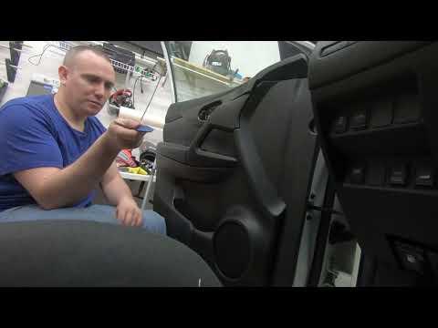 How to: 2016 Nissan Rogue front door panel removal