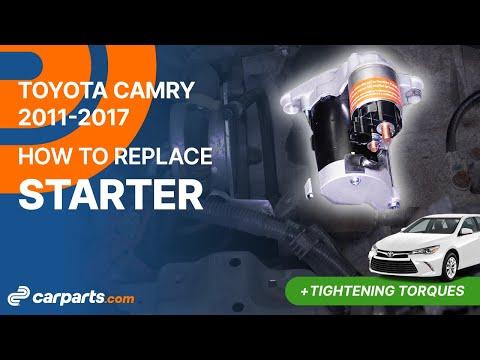 How to replace the Starter 2011-2017 Toyota Camry ⚡