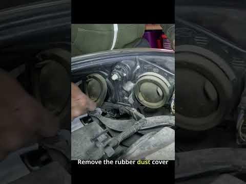 How to change Headlight bulb Ford Escape 2016