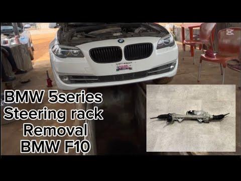 BMW F10 5 series steering rack removal