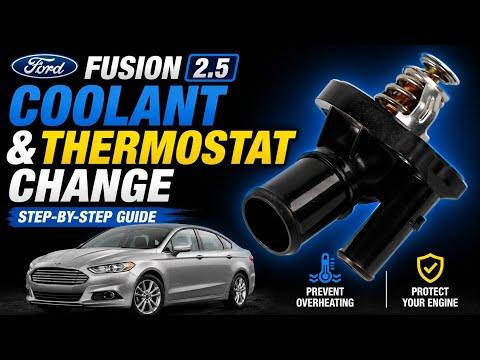 Ford Fusion 2.5 Coolant and Thermostat Change