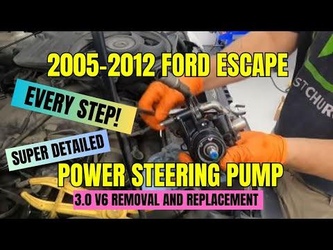 How to Troubleshoot Power Steering Problems on a 2001-2019 Ford Escape EPAS (Engine: Inline 4 2.0L)