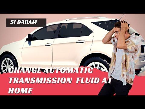 How to change transmission fluid automatic ( Tucson 2017 ) SUV