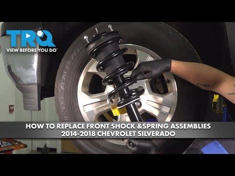 How to Replace Front Shock & Spring Assemblies 2014-2018 Chevrolet Silverado 1500