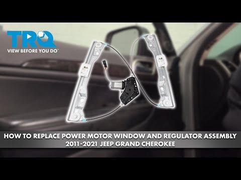 How to Replace Front Window Regulators on a 2011-2021 Jeep Grand Cherokee