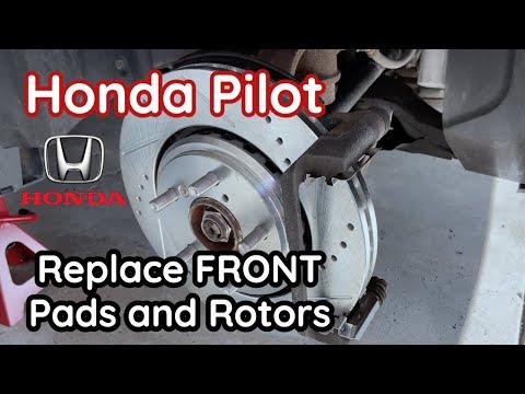 How to Change Honda Pilot Brakes - Pads and Rotors - 2016, 2017, 2018, 2019, 2020, 2021, 2022 | DIY