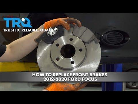 How to Replace Front Brakes 2012-2020 Ford Focus