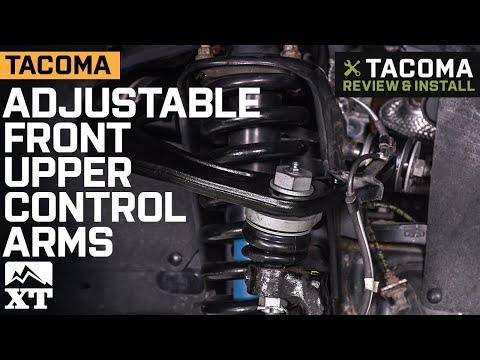 2016-2020 Tacoma Adjustable Front Upper Control Arms Review &amp; Install