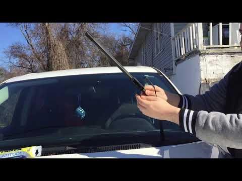 How to Replace Front Windshield Wiper Blades on a 2016 Dodge Journey