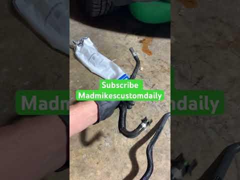 OEM factory Ford coolent hose replacement 2014 Ford escape SE 1.6 turbo charge.#madmikescustomdaily