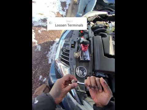 2018 Nissan Murano Battery Replacement
