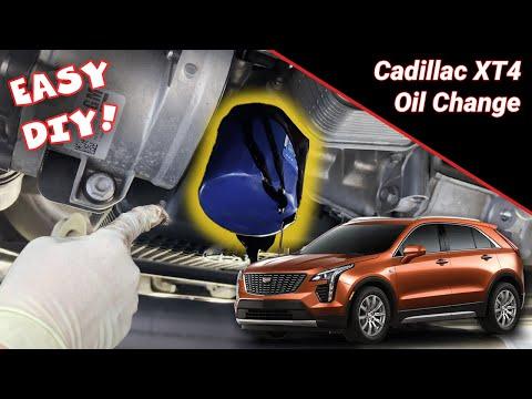 How to Change Engine Oil & Oil Filter on a 2019 Cadillac XT4 (0W-20 dexos1)