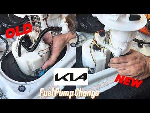 2018 Kia optima low pressure fuel pump replacement
