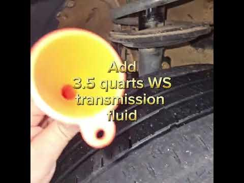 How to Change Transmission Fluid on a 2007-2025 Toyota Sienna (Engine: V6 3.5L)