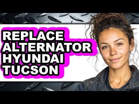 How to Replace the Alternator on a 2018-2021 Hyundai Tucson (Engine: Inline 4 2.4L)