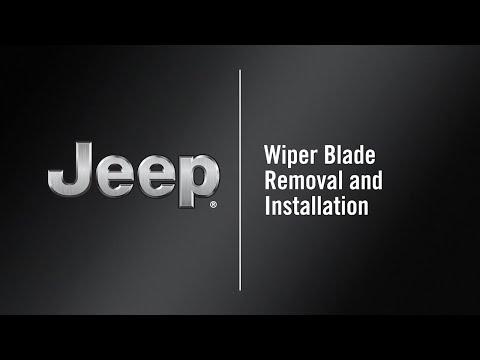 How to Replace Front Windshield Wiper Blades on a 2021 Jeep Gladiator