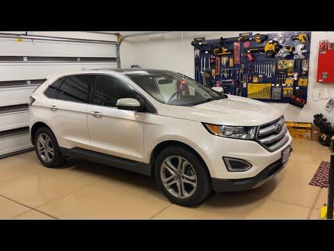How to Replace Front Brake Pads and Rotors on a 2015-2021 Ford Edge (Trim: Titanium | Engine: V6 3.5L)