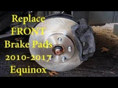 How to Replace Front Brake Pads on a 2017 Chevrolet Equinox