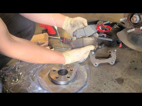 2014 Chevy Equinox front brake pads &amp; rotors replacement