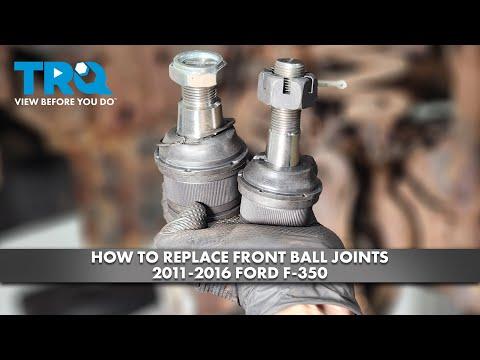 How to Replace Front Ball Joints 2011-2016 Ford F-350