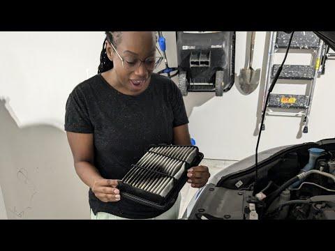 2018 Honda CRV 2.4L Engine Filter Replacement