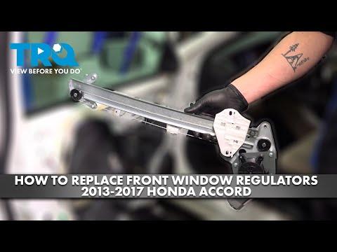 How to Replace the Front Window Regulator on a 2016 Acura RDX (Driver or Passenger)