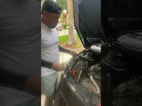 How to change a serpentine belt on a biuck lacroos or rigal with a 2.4L ecotec engine #mechanic