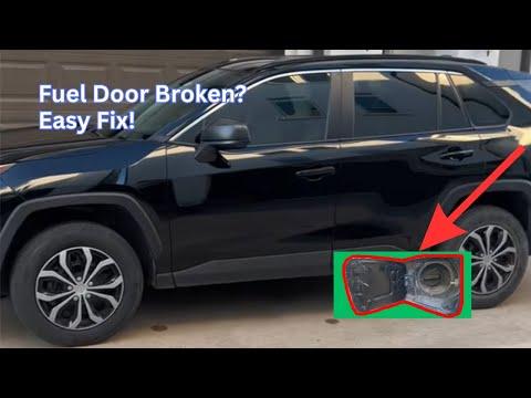 How to Fix A Broken Rav4 Fuel Door (2019-2025)