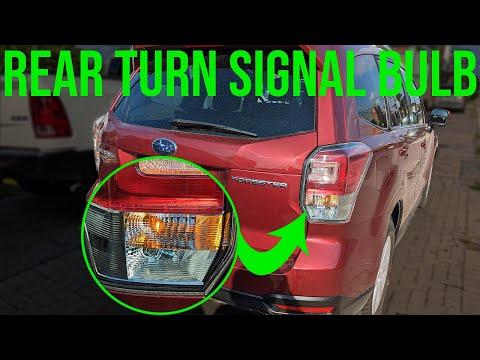 How to Replace Rear Turn Signal Bulbs on a 2001-2024 Subaru Forester (7440-7440A)