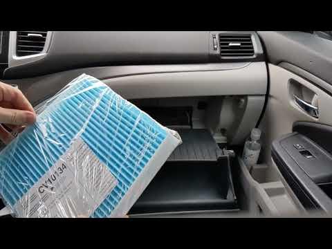 How to Replace the Cabin Air Filter on a 2016 Honda Pilot (Glove Box Method)