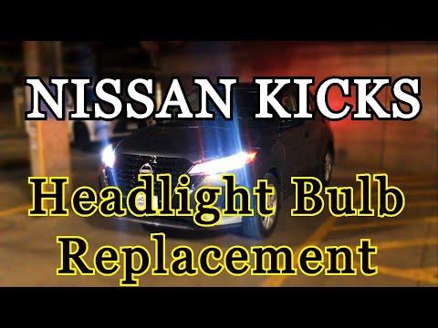 How to Replace Both Headlight Bulbs on a 2018-2020 Nissan Kicks
