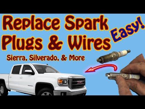 How to Replace Spark Plugs and Wires On a 2014 - 2019 Sierra, Silverado, Yukon, Tahoe, Escalade GMC