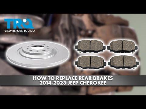 How to Replace Rear Brake Pads & Rotors on a 2016 Jeep Cherokee (EPB Service Mode)