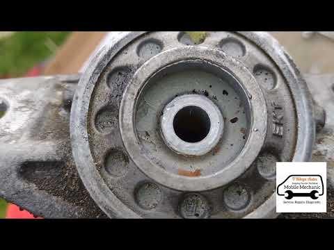 VW Tiguan Rear Shock Absorber Replacement Fitting. Excessive Bounce &amp; Oil Misting Leak