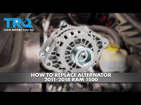 How to Replace the Alternator on a 2018 Ram 2500 (Torque Specs & Belt Routing)