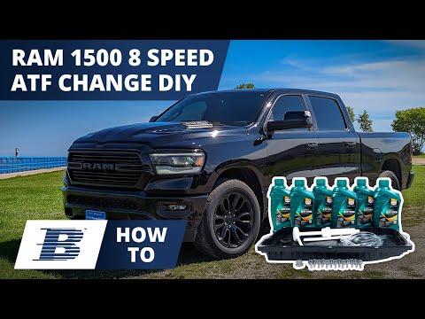 How to Change Transmission Fluid on a 2022 Ram 1500 Classic 8-Speed