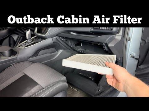 How To Change 2020 - 2022 Subaru Outback Cabin Air Filter - Replace AC Filter Replacement Location
