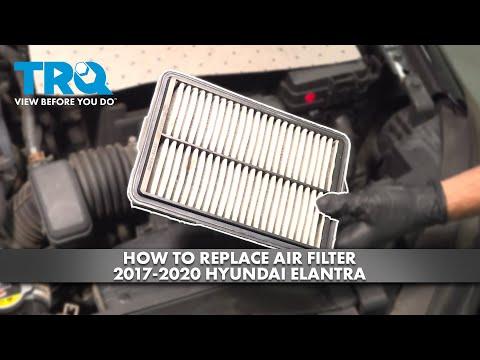How to Replace Air Filter 2017-2020 Hyundai Elantra