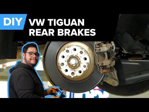 How to Replace Rear Brake Pads & Rotors on a 2018 Volkswagen Tiguan (EPB Service Mode)