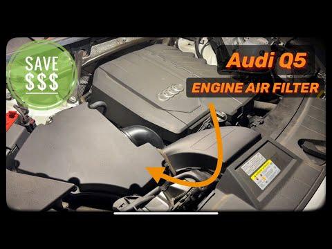 Audi Q5 How To Replace Engine Air Filter 2018 - 2025