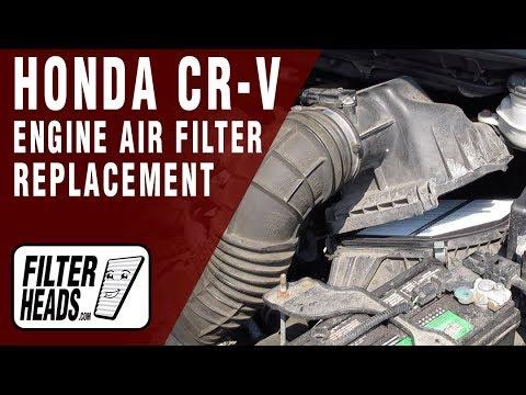 How to Replace the Engine Air Filter on a 2013 Honda CR-V