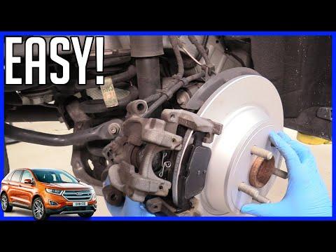 How to Replace Rear Brake Pads and Rotors on a 2015-2024 Ford Edge (Trim: Titanium)