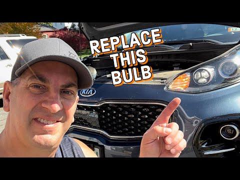 How To Replace 2017-2021 KIA Sportage Front Turn Signal Bulb